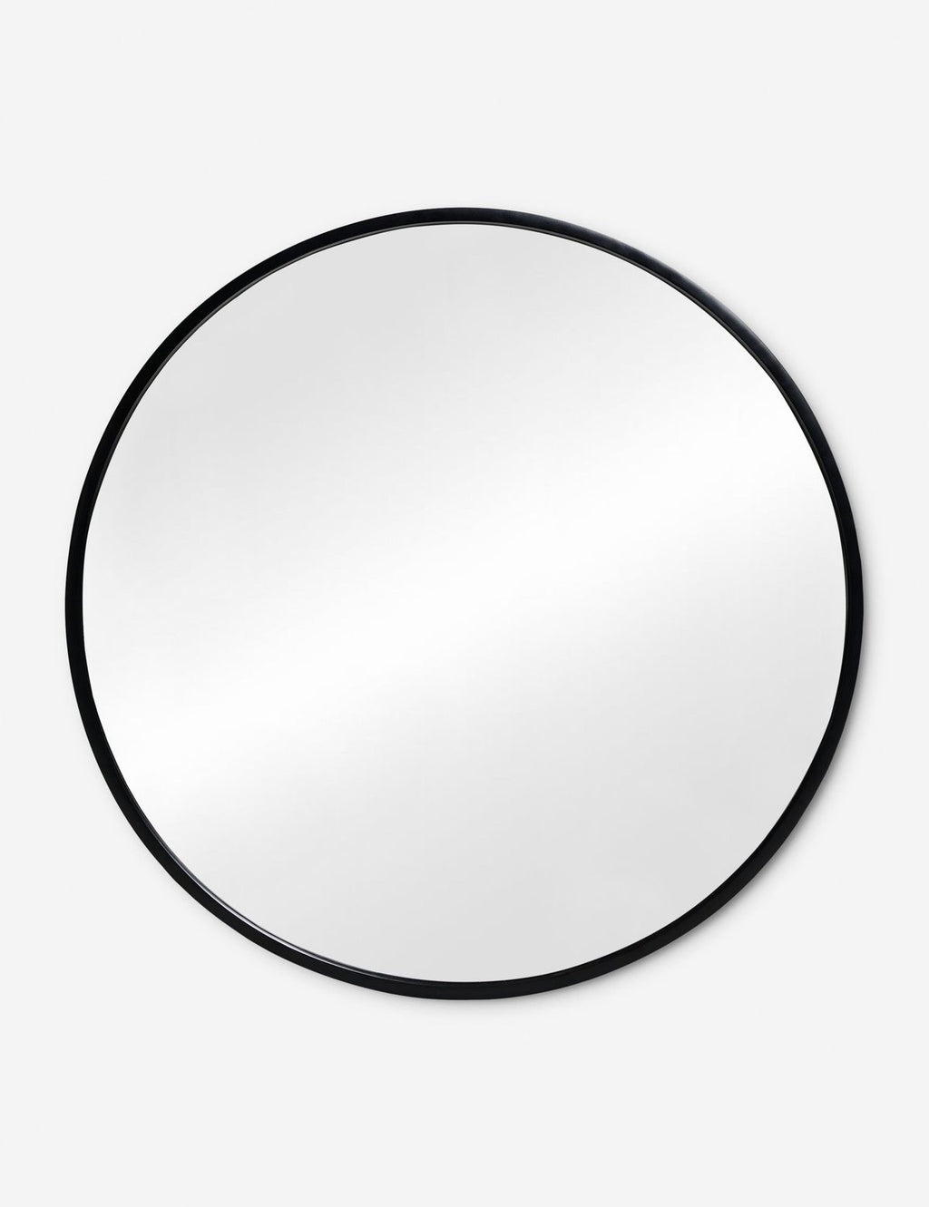 Black Round Wall Mirror