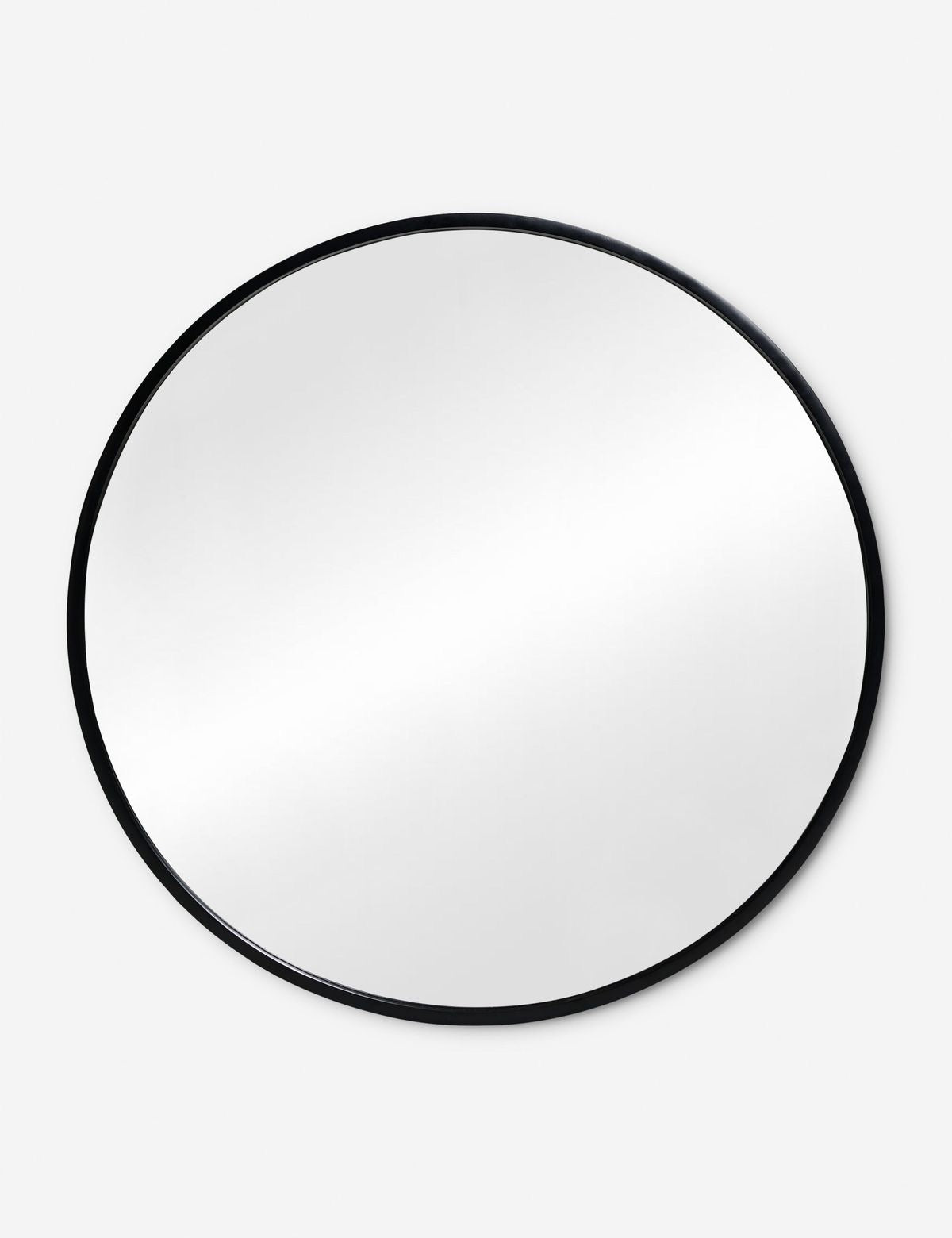 Black Round Wall Mirror
