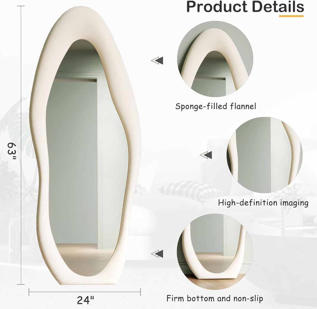 Amon Irregular Shape Mirror